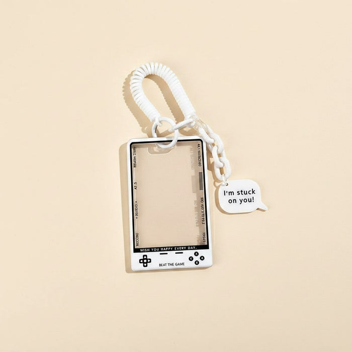 Porte carte transparent — Lino Saluzzo