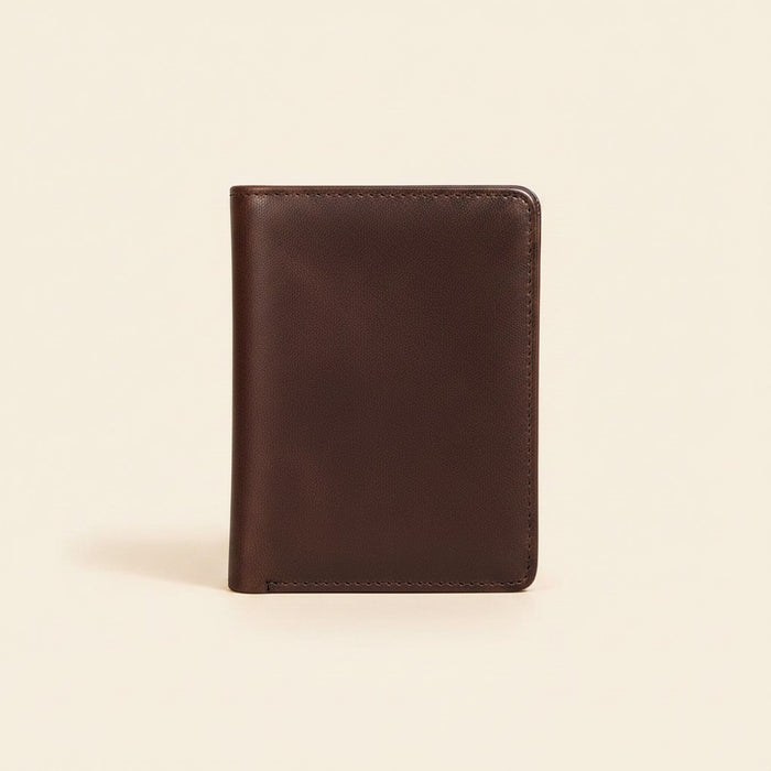 Portefeuille homme cuir 3 volets — Terracotta Cascia