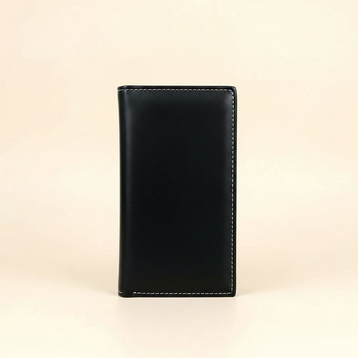 Portefeuille homme simili-cuir (PU) noir — Alabastro Frascati