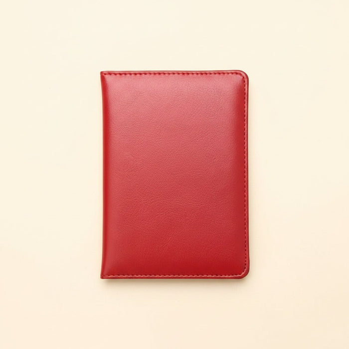Portefeuille femme rouge simili-cuir (PU) — Carbone Anghiari