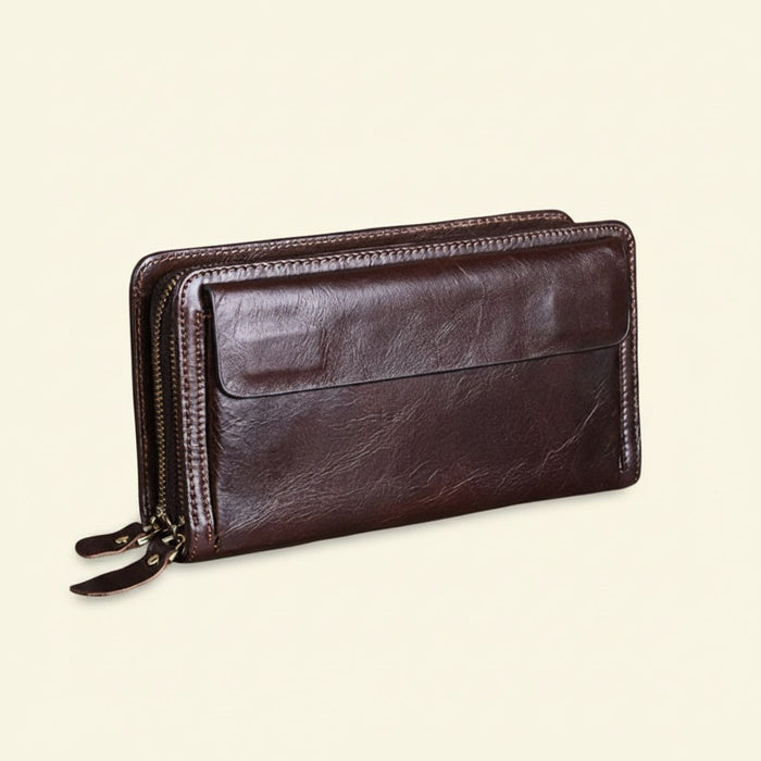 Portefeuille femme — Cuoio Noto