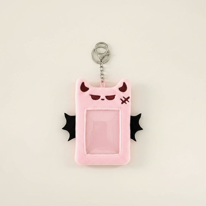 Porte-carte peluche chauve-souris