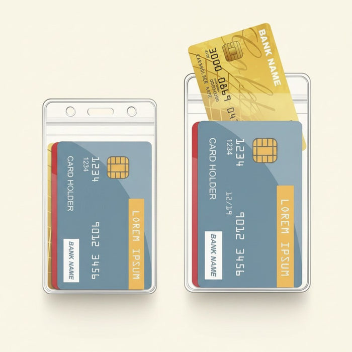 Porte carte plastique — Melagrana Saluzzo